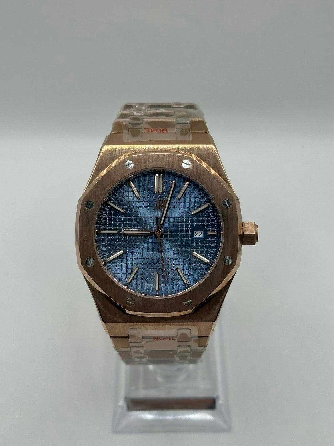 Audemars Piguet Royal Oak · Everose, blauw